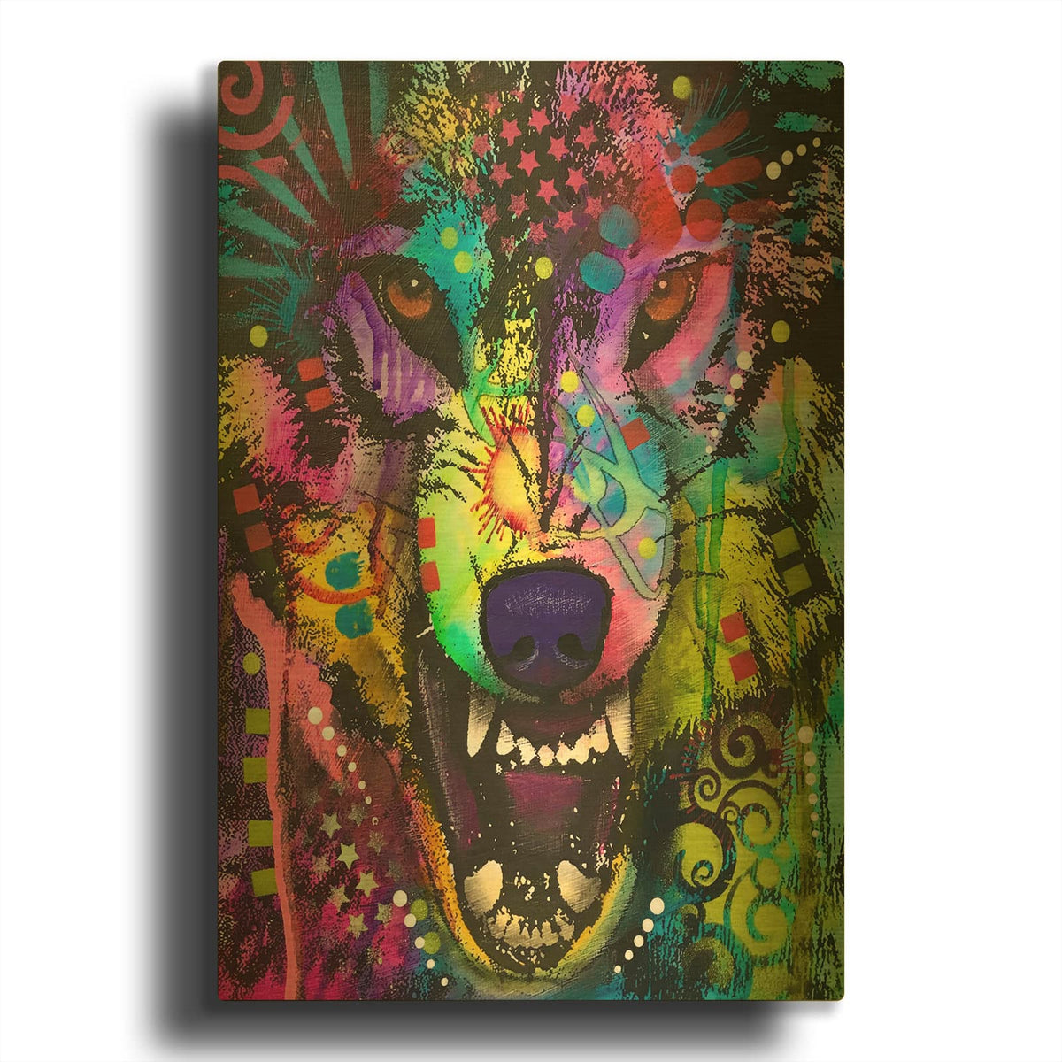 'After You' By Dean Russo Gold Metal Wall Art