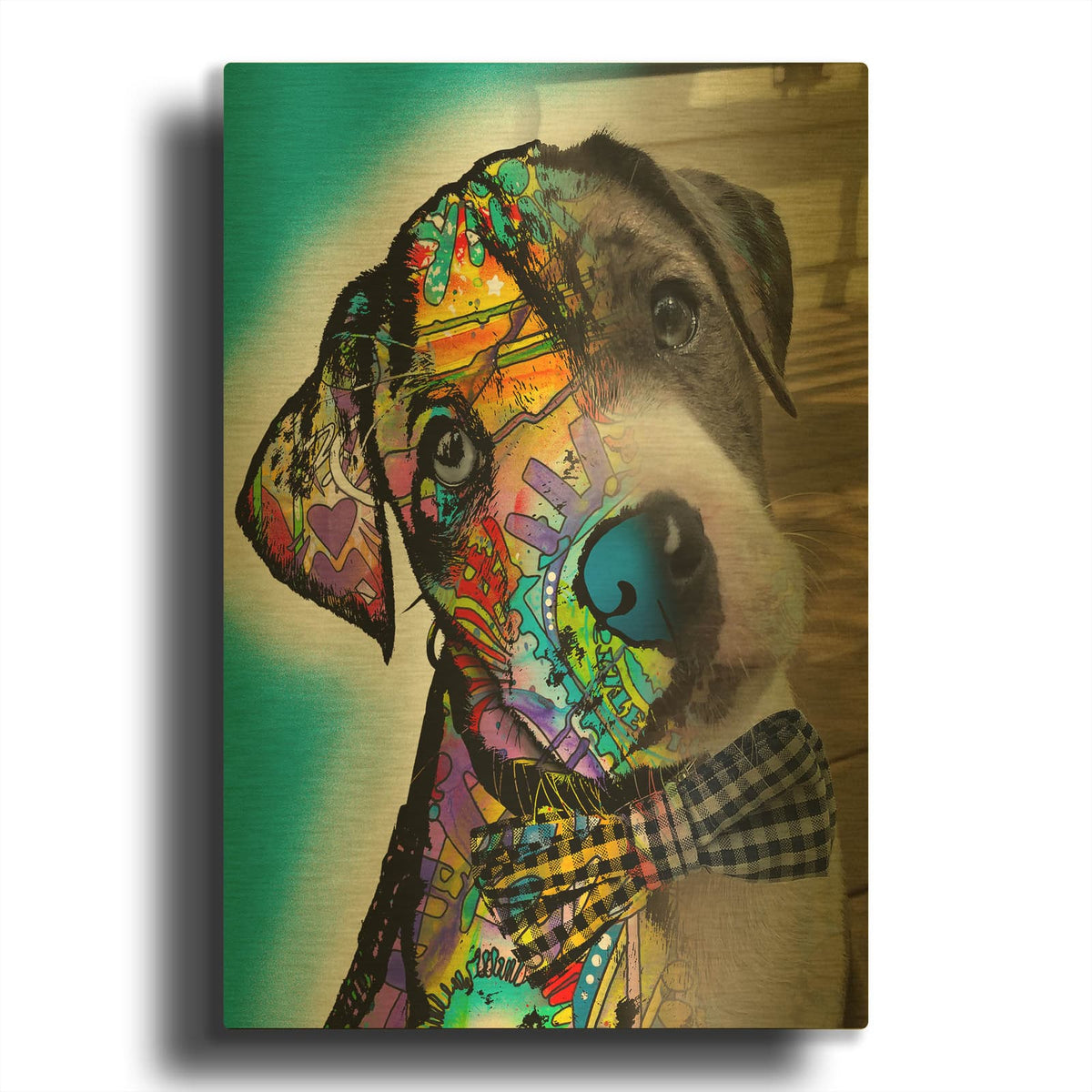 'Ferdinand' By Dean Russo Gold Metal Wall Art