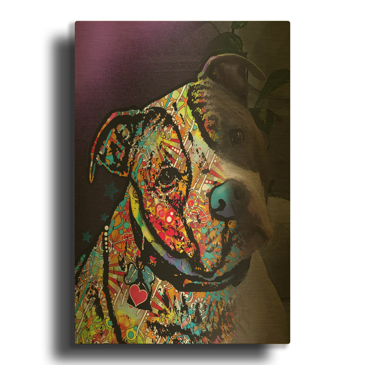 'Jane Tyler' By Dean Russo Gold Metal Wall Art