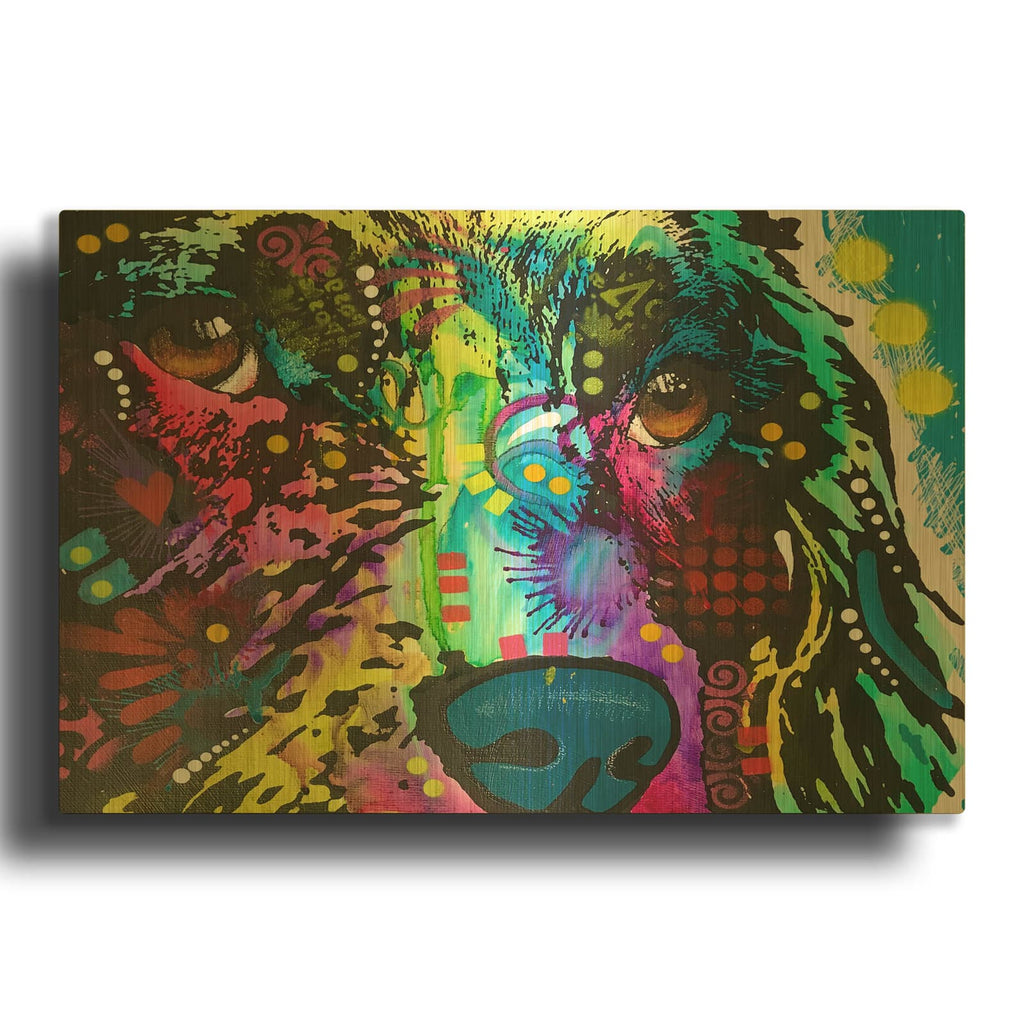 'Reflections' By Dean Russo Gold Metal Wall Art
