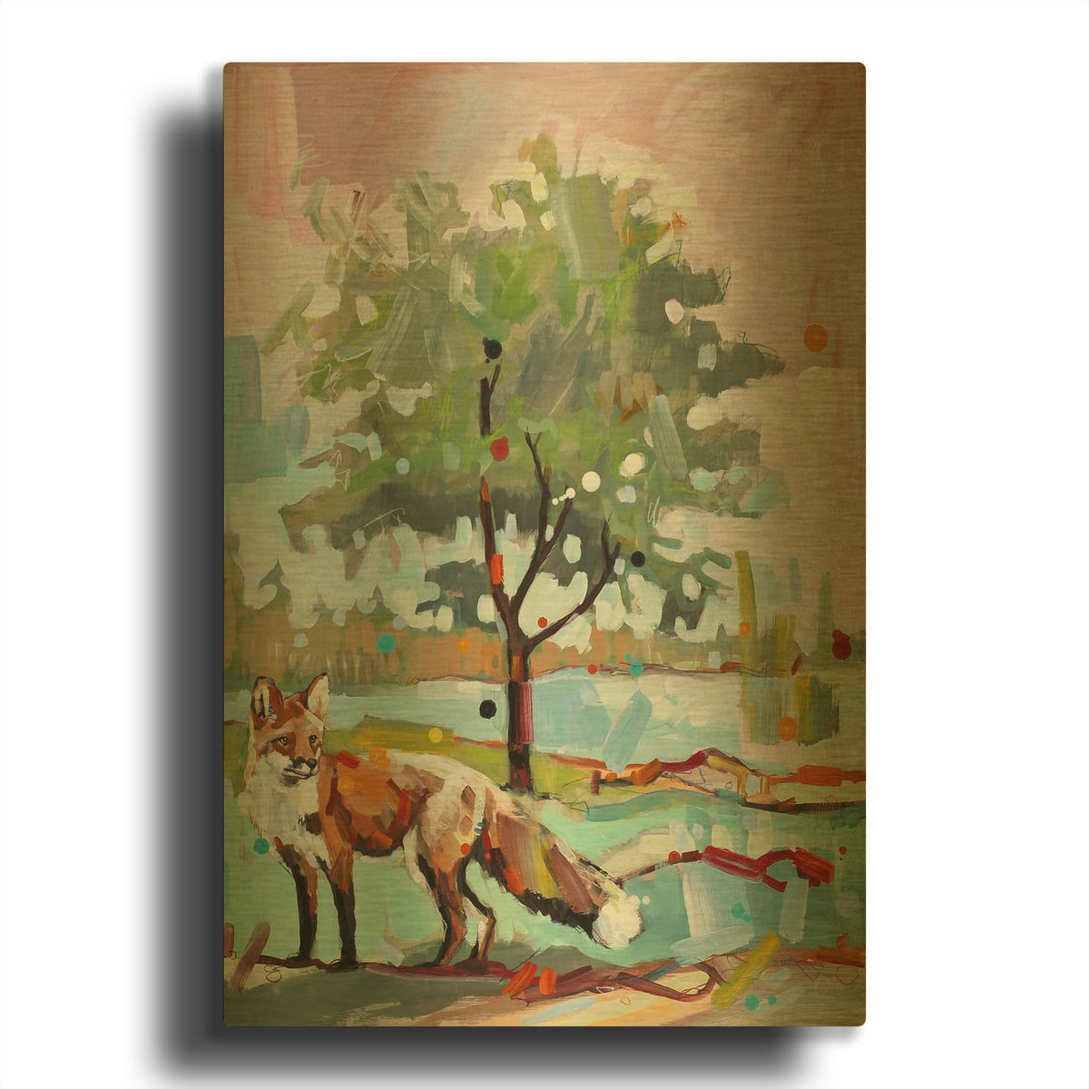 'Last Chance' By Adam Swanson Gold Metal Wall Art