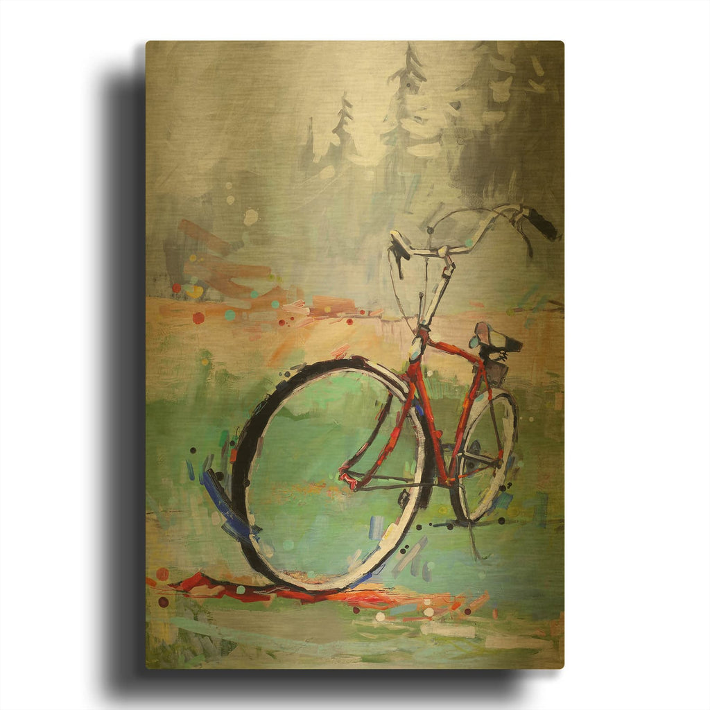 'When I Rise' By Adam Swanson Gold Metal Wall Art