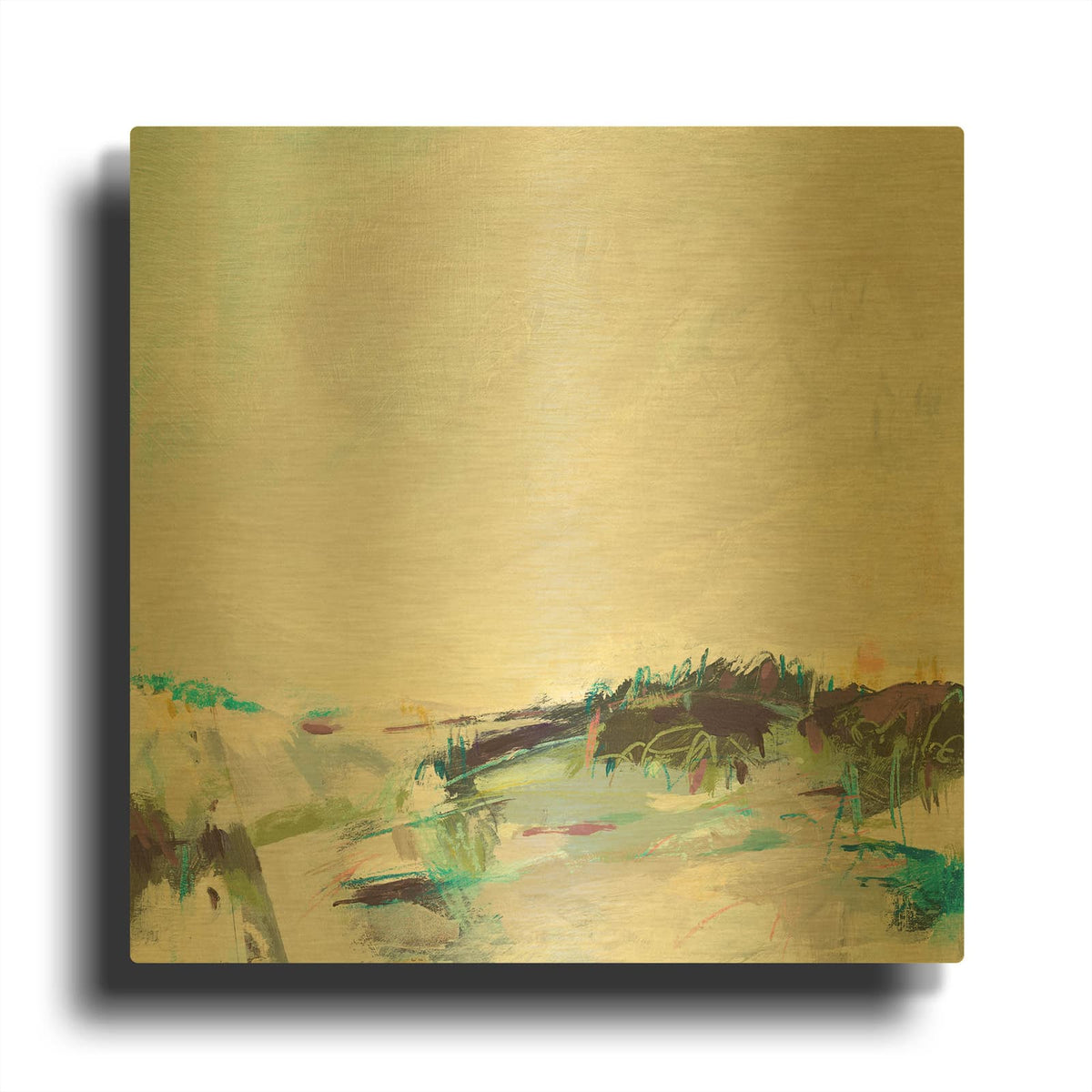'Stepping Out' By Alice Sheridan Gold Metal Wall Art