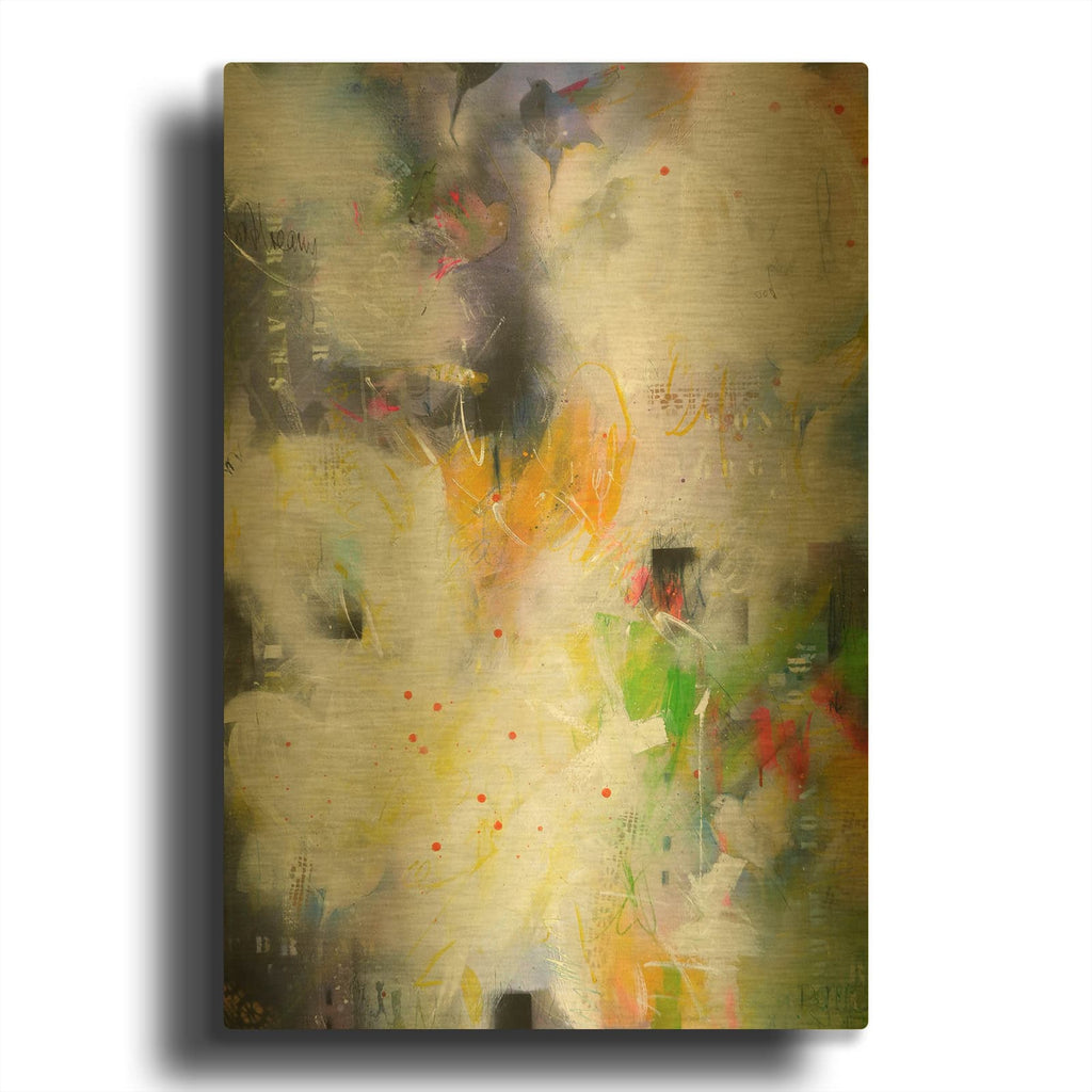 'Don' By Bea Garding Schubert Gold Metal Wall Art