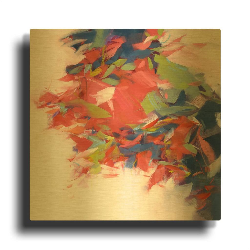 'Ripe' By Cameron Schmitz Gold Metal Wall Art