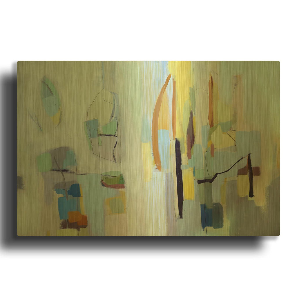 'An Honest Answer' By Caroline Rufo Gold Metal Wall Art