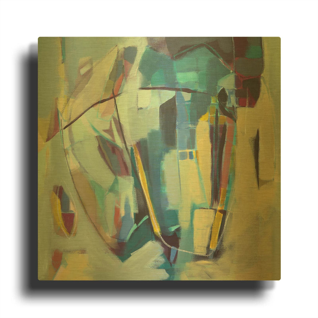 'Beyond Personal Truth' By Caroline Rufo Gold Metal Wall Art