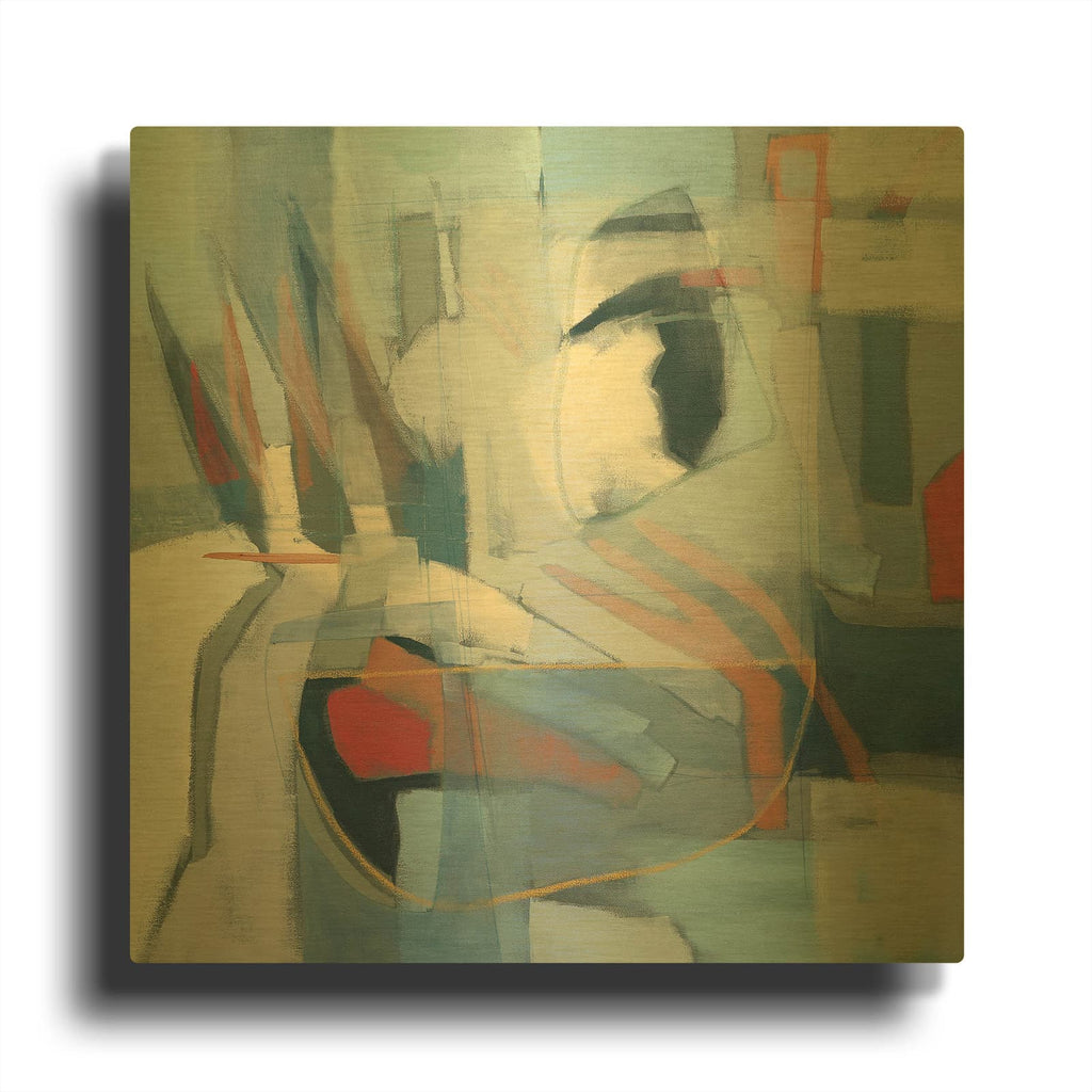 'The Next Big Thing' By Caroline Rufo Gold Metal Wall Art