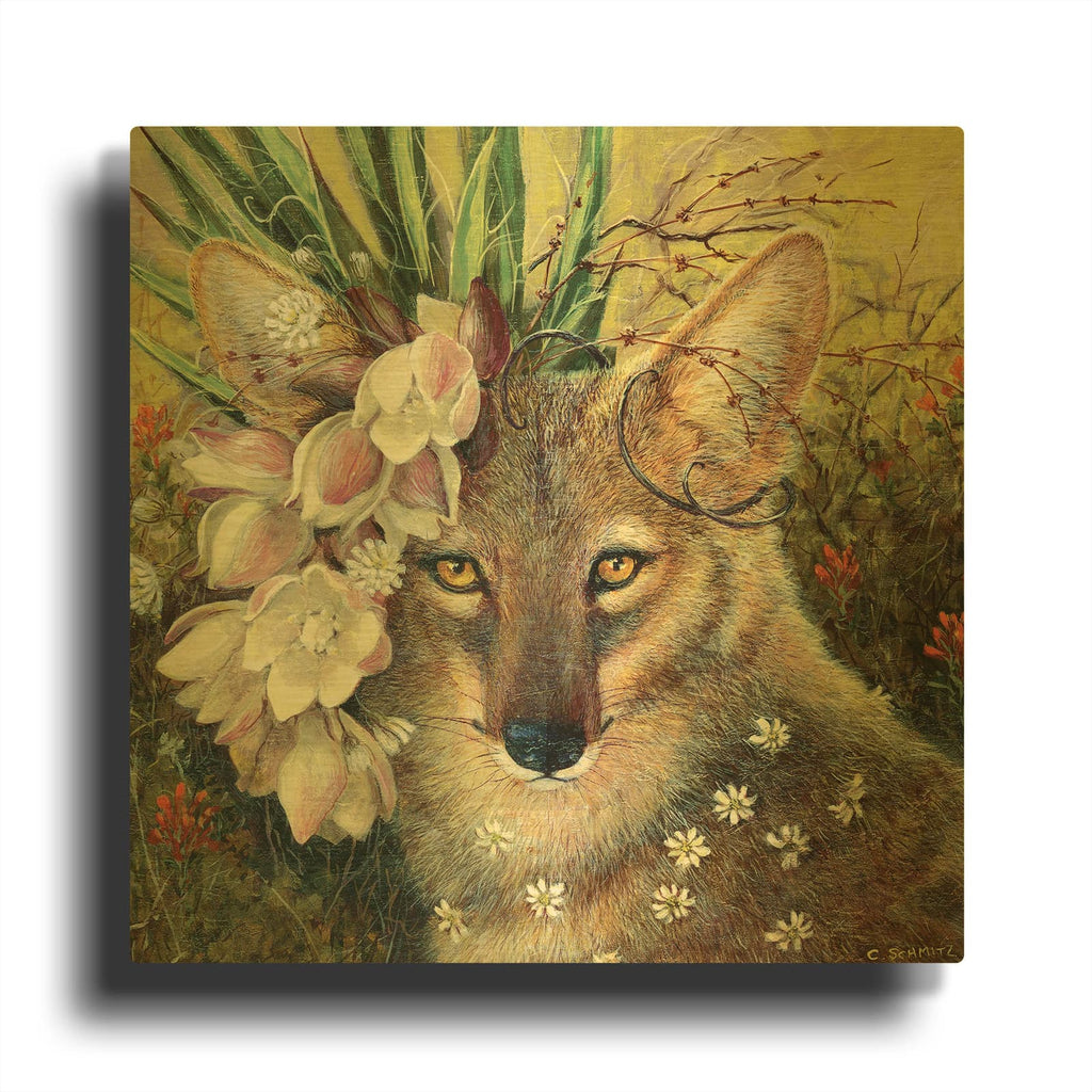 'Death Valley Beauty' By Carolyn Schmitz Gold Metal Wall Art