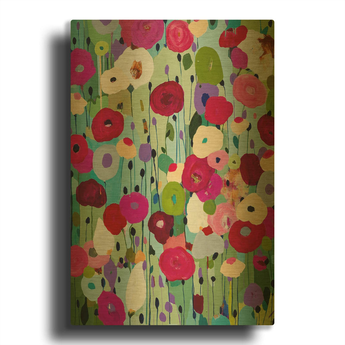 'Making Wishes' By Carrie Schmitt Gold Metal Wall Art