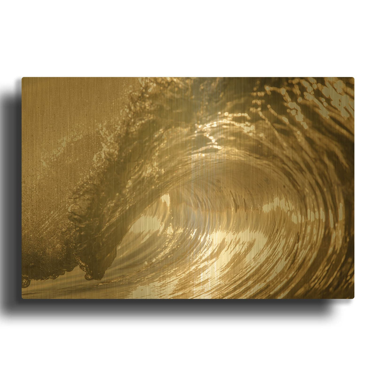 'Auricomus' By David A. Sieczkiewicz Gold Metal Wall Art