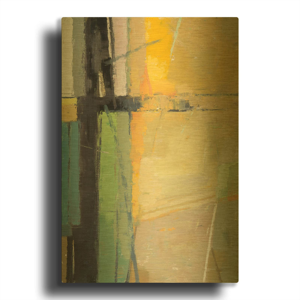 'Woodlands 59' By David Michael Slonim Gold Metal Wall Art