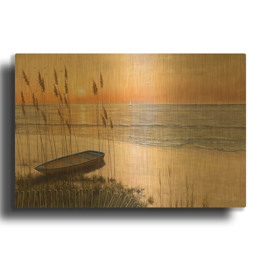 'R779D - Time of My Life' By Diane Romanello Gold Metal Wall Art