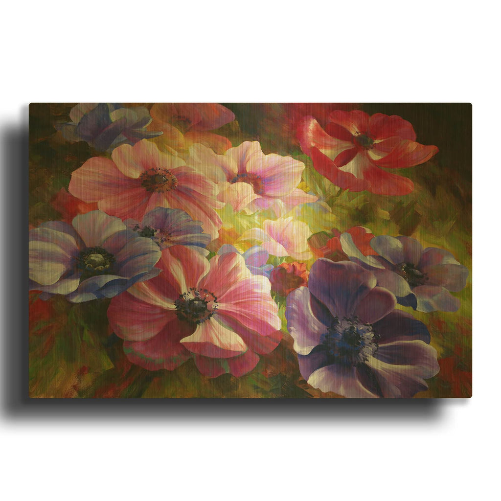 'Precious Jewels' By Emma Styles Gold Metal Wall Art