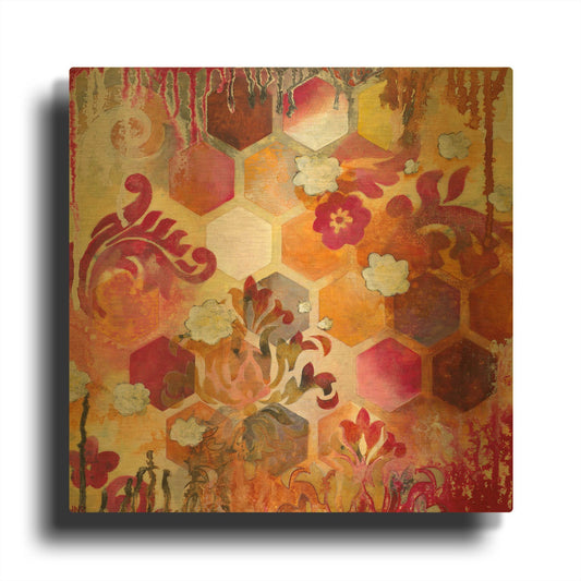 'Eurydice' By Heather Noel Robinson Gold Metal Wall Art