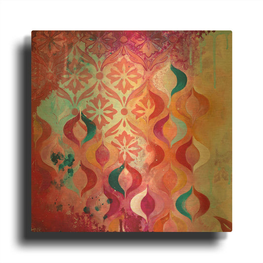 'Sweet Hot' By Heather Noel Robinson Gold Metal Wall Art