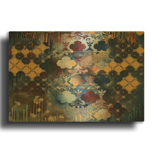 'Gilded Age' By Heather Noel Robinson Gold Metal Wall Art