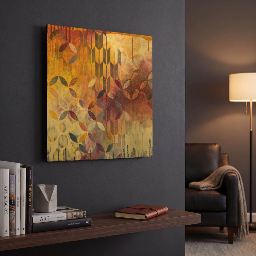 'Confidently' By Heather Noel Robinson Gold Metal Wall Art