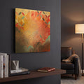 'Patiently' By Heather Noel Robinson Gold Metal Wall Art