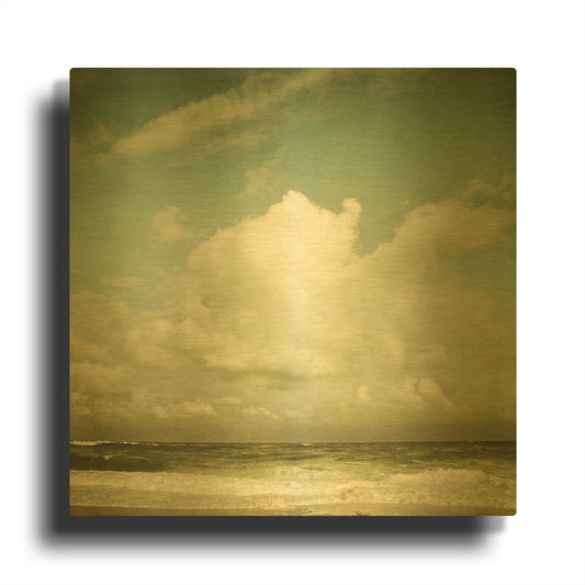 'S1117D' By Irene Suchocki Gold Metal Wall Art