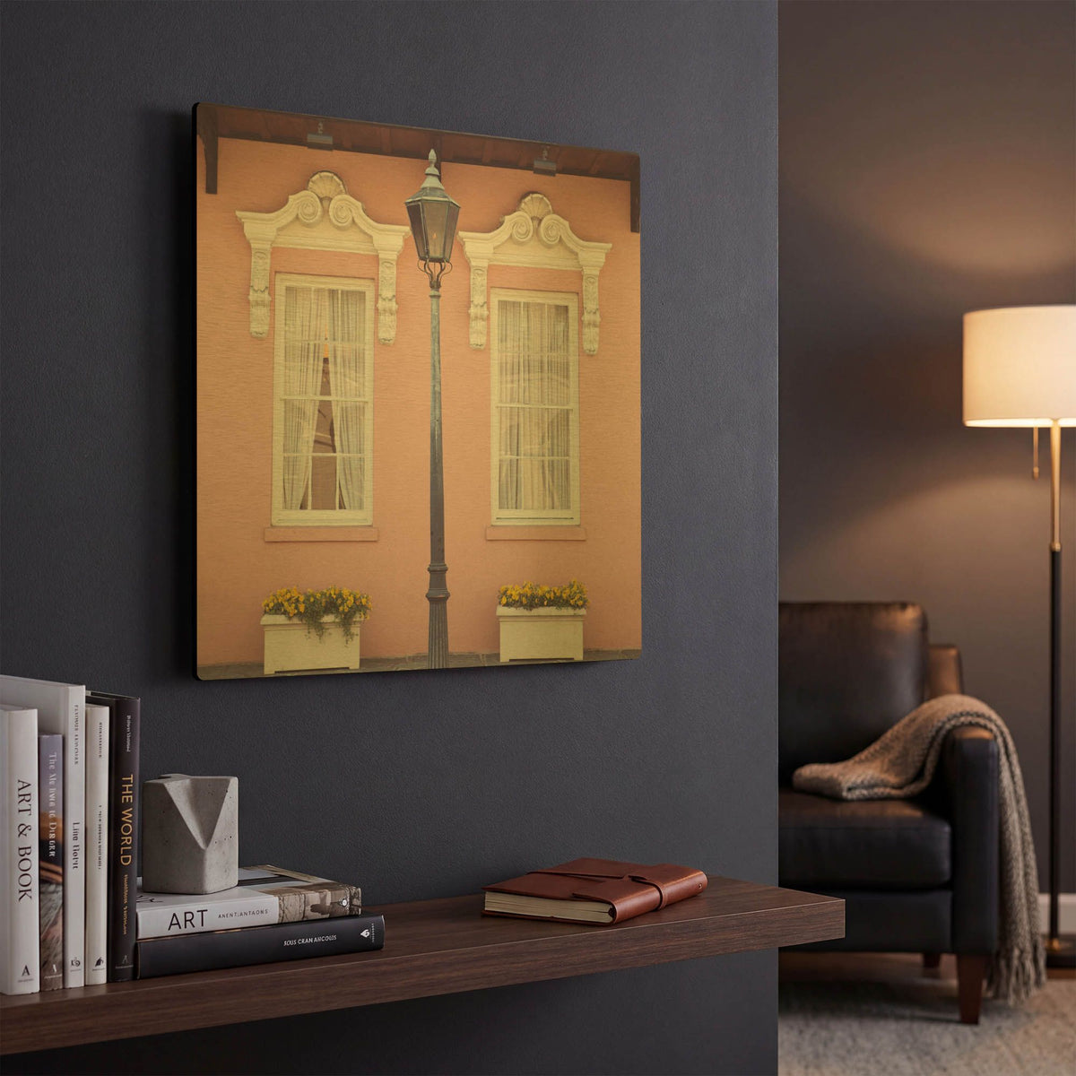 'S1192D - Southern Charm' By Irene Suchocki Gold Metal Wall Art