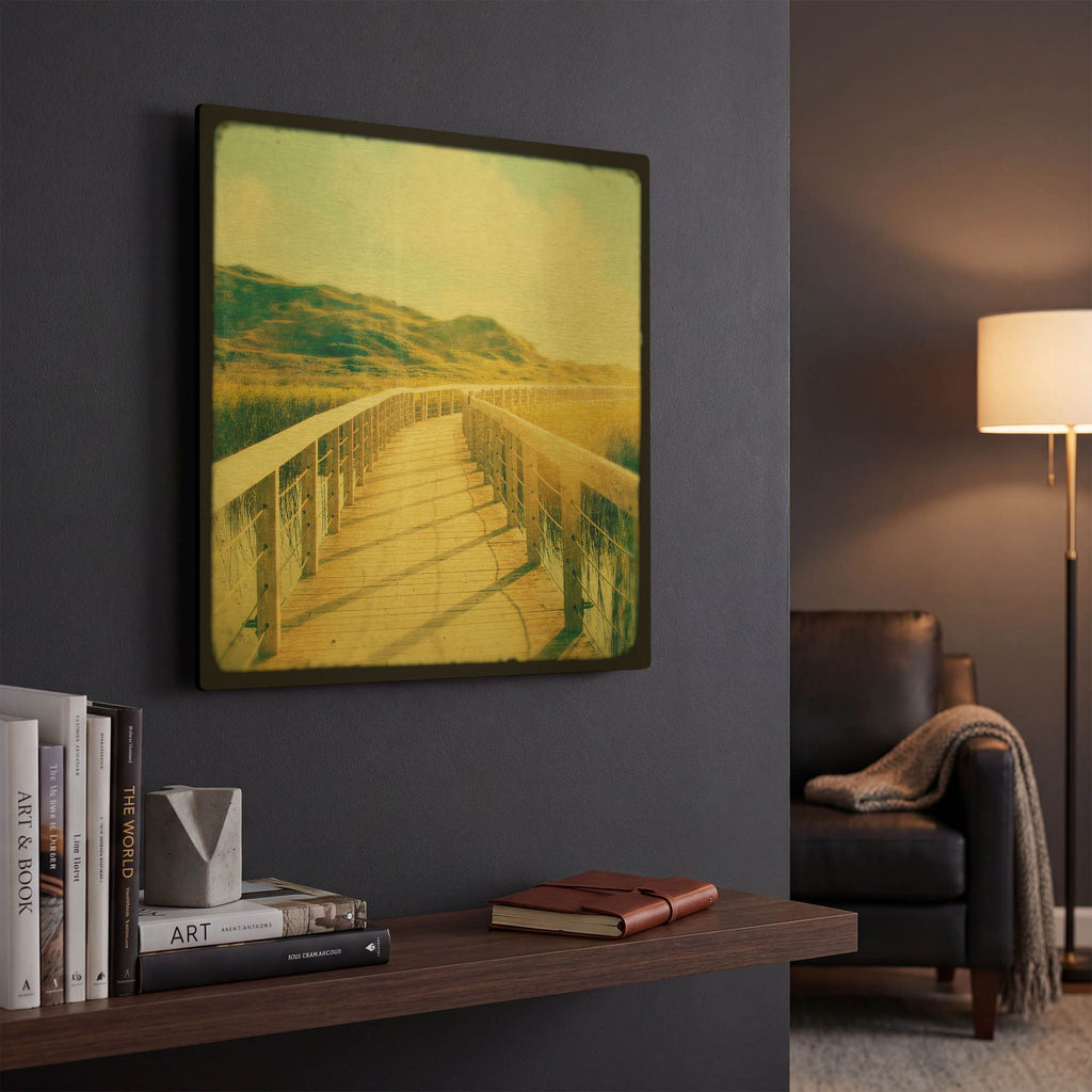 'S1305D - Start Where You Are' By Irene Suchocki Gold Metal Wall Art