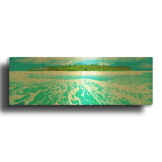'Castaway' By Jack Reed Gold Metal Wall Art