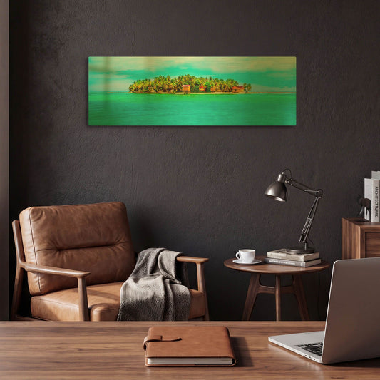 'Hideaway' By Jack Reed Gold Metal Wall Art