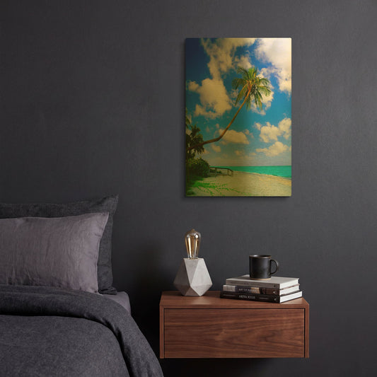 'Sanibel Island' By Jack Reed Gold Metal Wall Art