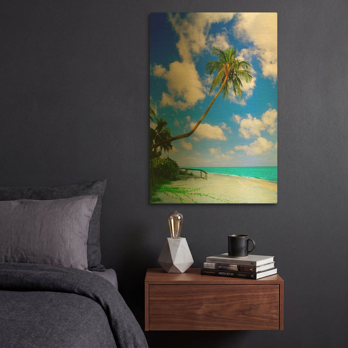 'Sanibel Island' By Jack Reed Gold Metal Wall Art