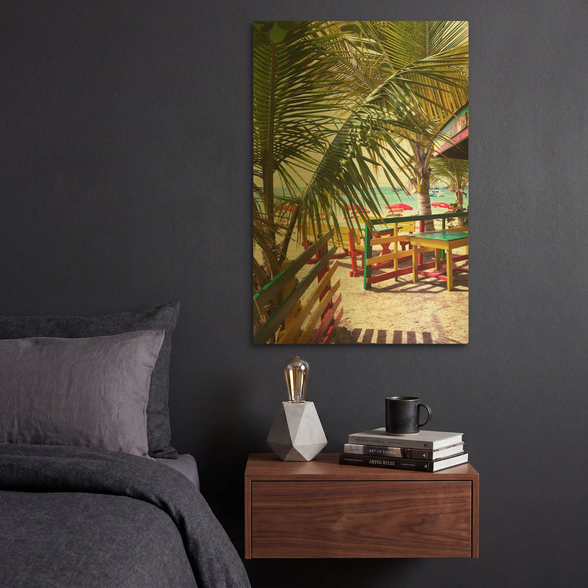 'Happy Day' By Jack Reed Gold Metal Wall Art