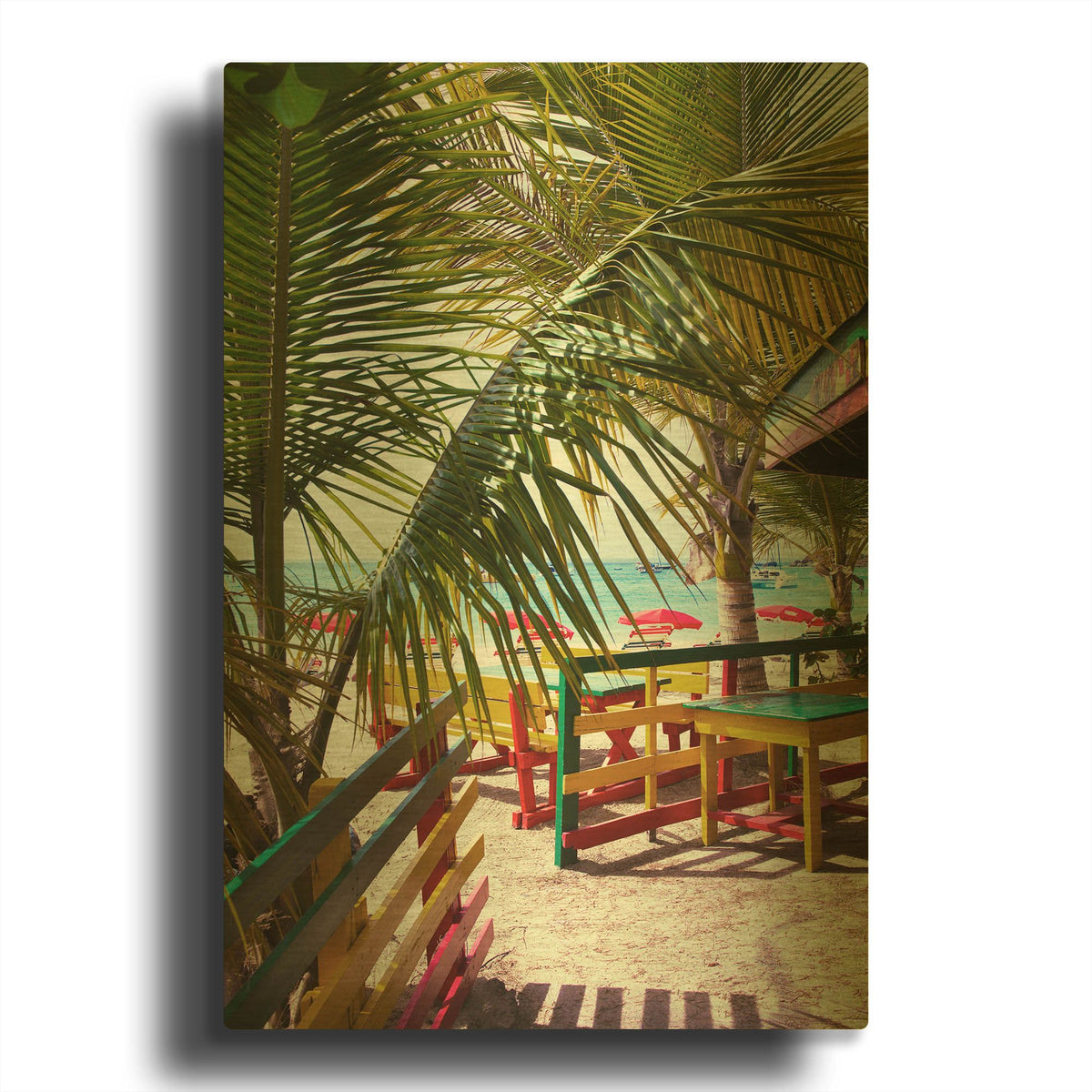 'Happy Day' By Jack Reed Gold Metal Wall Art