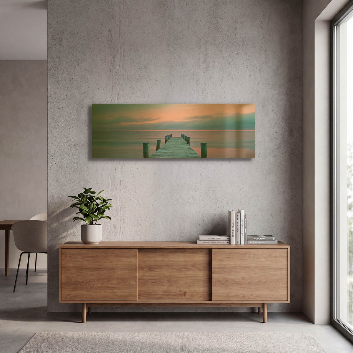 'Into Infinity' By Jack Reed Gold Metal Wall Art
