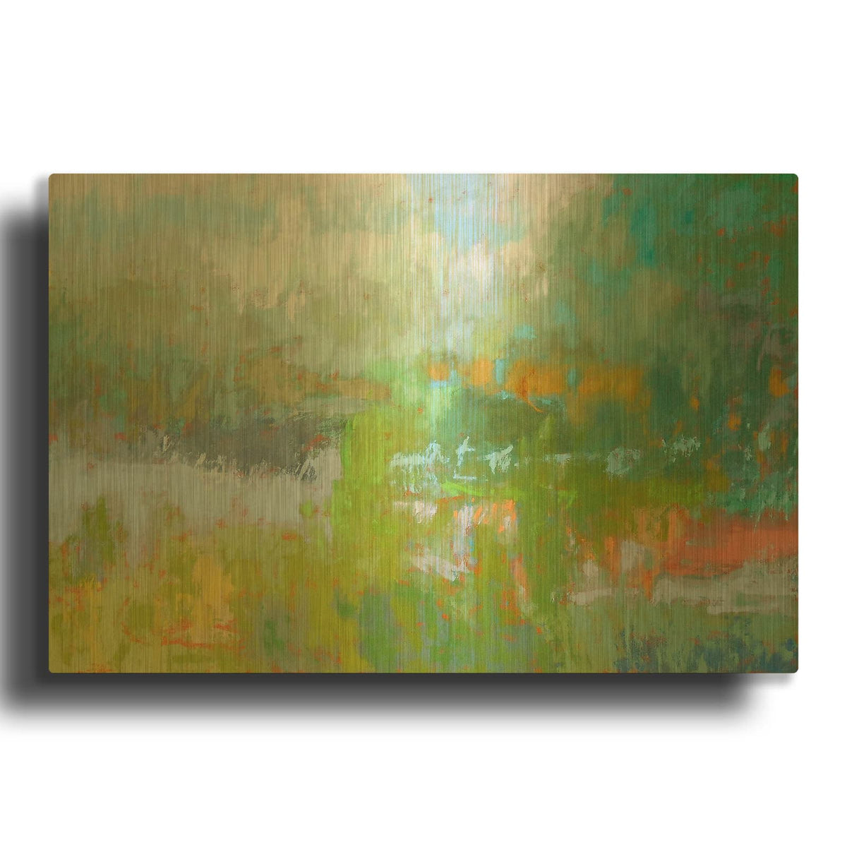 'Southern Charm' By Jane Schmidt Gold Metal Wall Art