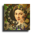 'Classic Graffiti 3' By Karen Smith Gold Metal Wall Art
