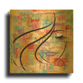 'Billboard 1' By Karen Smith Gold Metal Wall Art