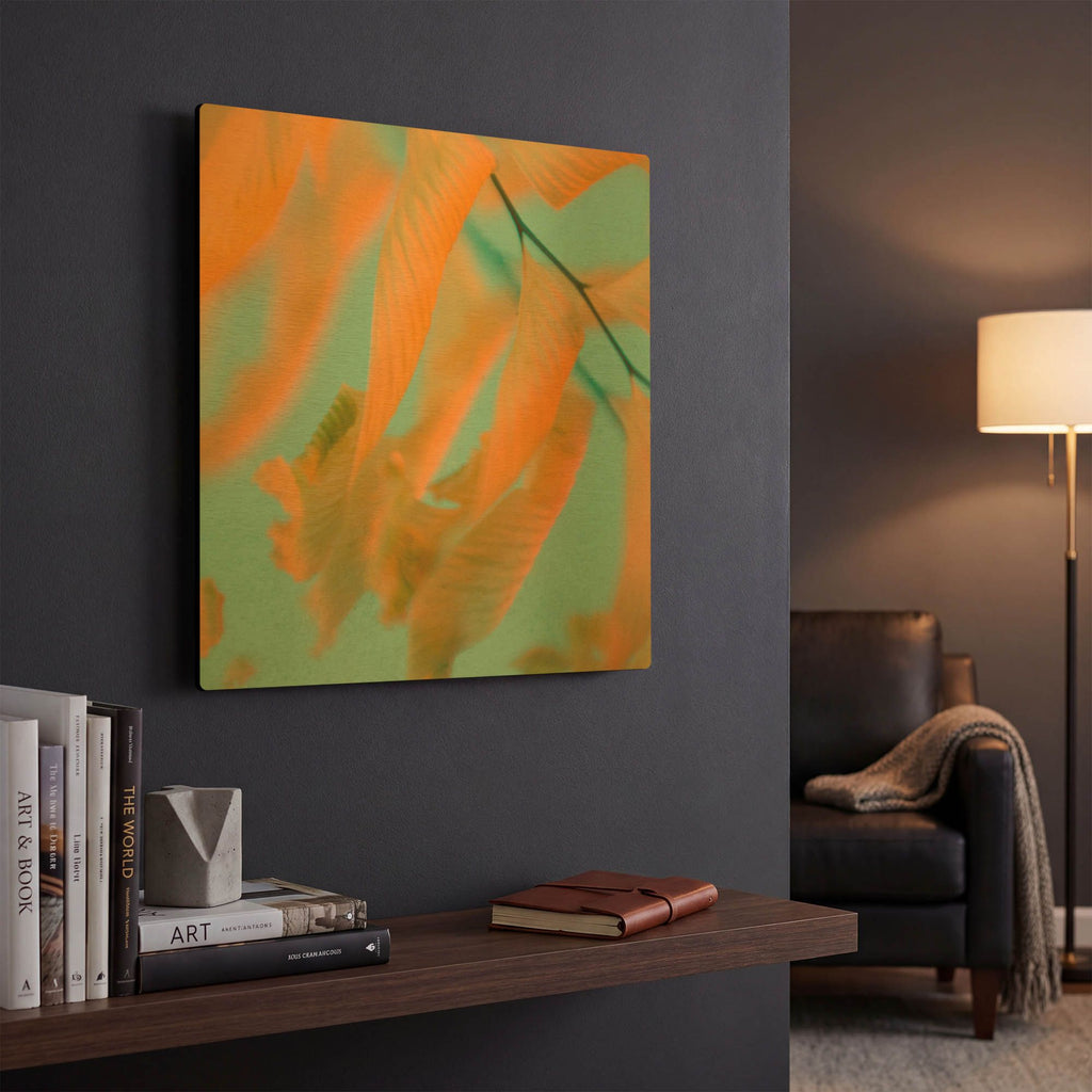 'Fern Dance 1' By Judy Stalus Gold Metal Wall Art