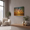 'Prelude' By Lee Sie Gold Metal Wall Art