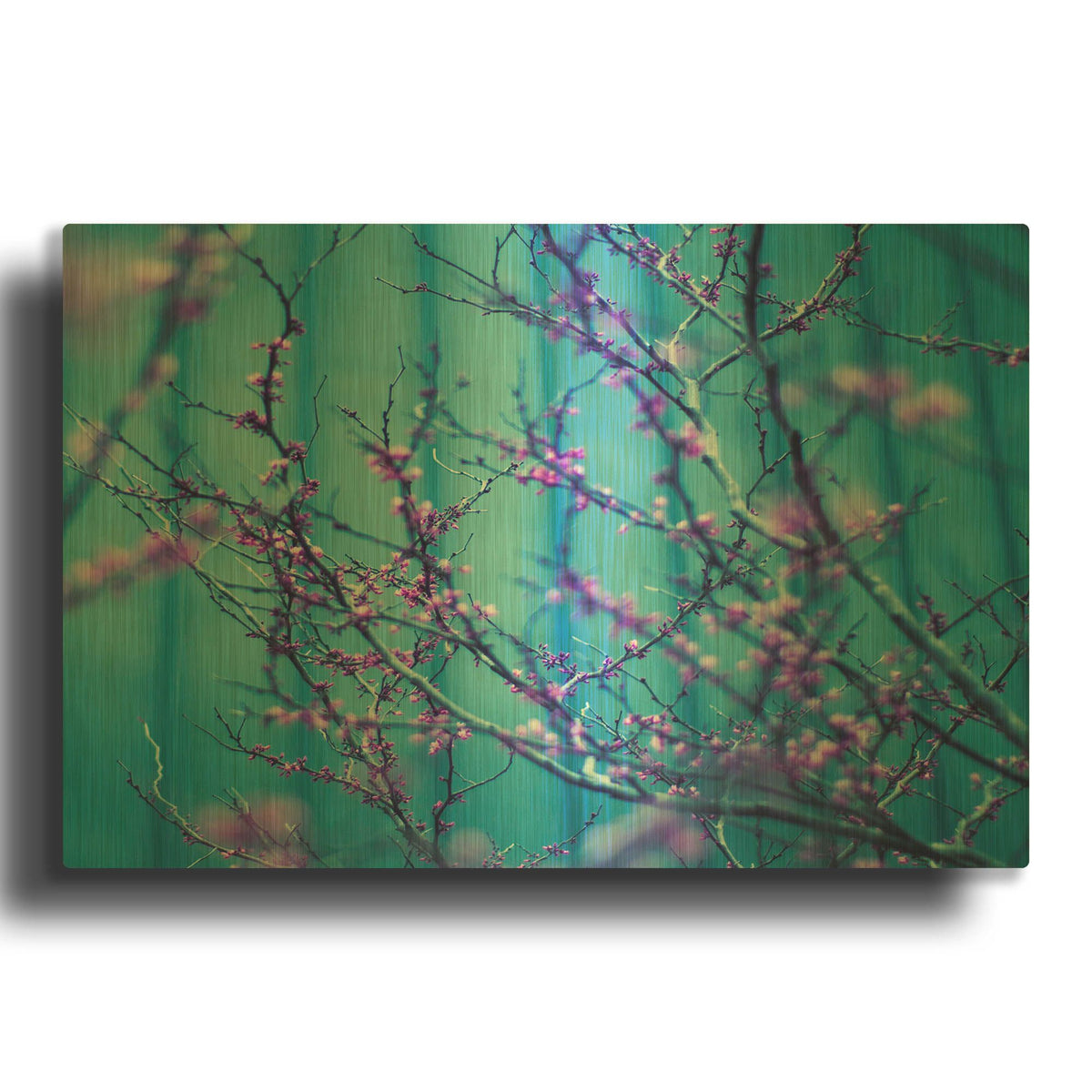 'Sacre Bleu' By Lee Sie Gold Metal Wall Art