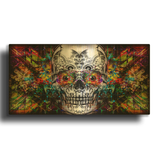 'The Effect' By Valentyn Artemenko Gold Metal Wall Art