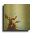 'Friends' By Lucia Stewart Gold Metal Wall Art
