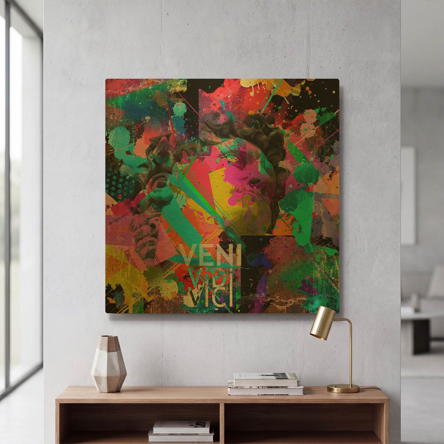'Michelangelo' By LUXE Gold Metal Wall Art