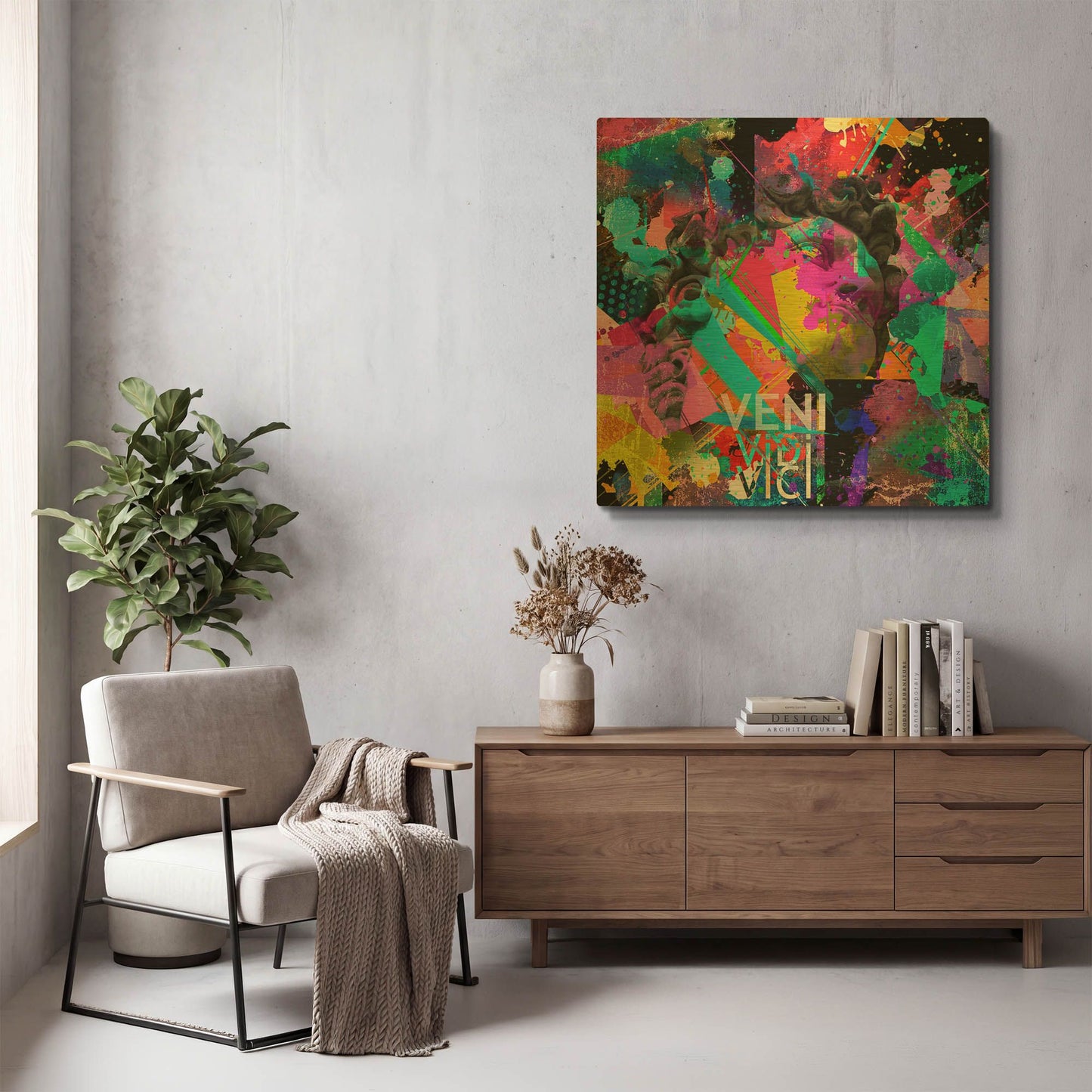 'Michelangelo' By LUXE Gold Metal Wall Art