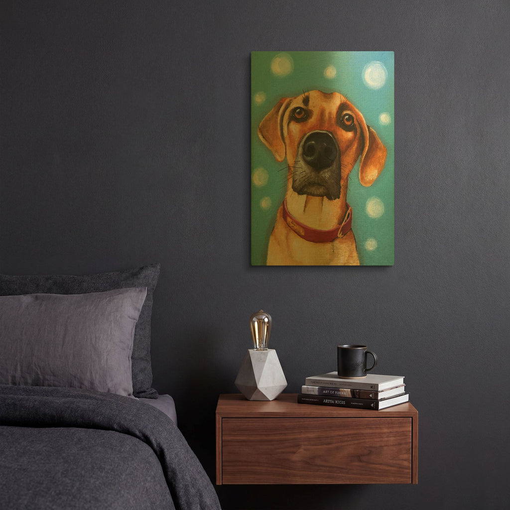 'Simba' By Lucia Stewart Gold Metal Wall Art