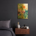 'Bloom 1' By Marianne Quinzin Gold Metal Wall Art