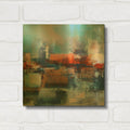 'Erosion' By Marianne Quinzin Gold Metal Wall Art