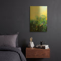 'Waiting For Spring' By Marianne Quinzin Gold Metal Wall Art