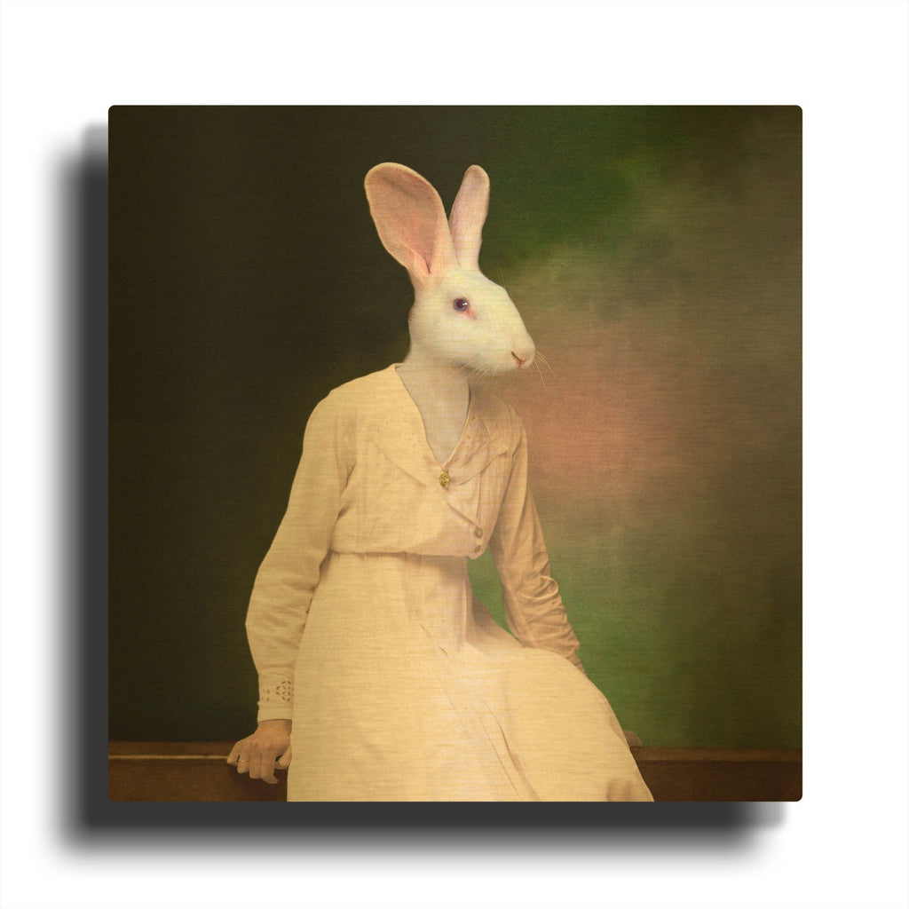 'The Delicate Lady' By Martine Roch Gold Metal Wall Art