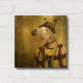 'The Fashion Victim' By Martine Roch Gold Metal Wall Art