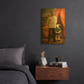 'Summer Camp' By Martine Roch Gold Metal Wall Art